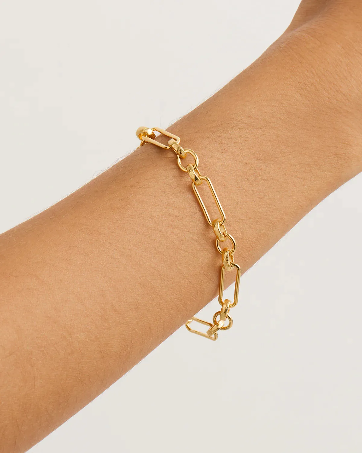 BC Shield Bracelet Gold