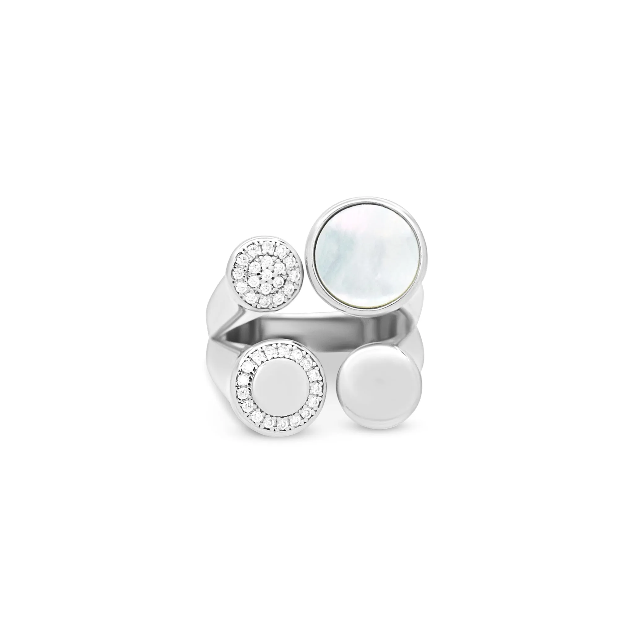 Contemporary Circles Ring