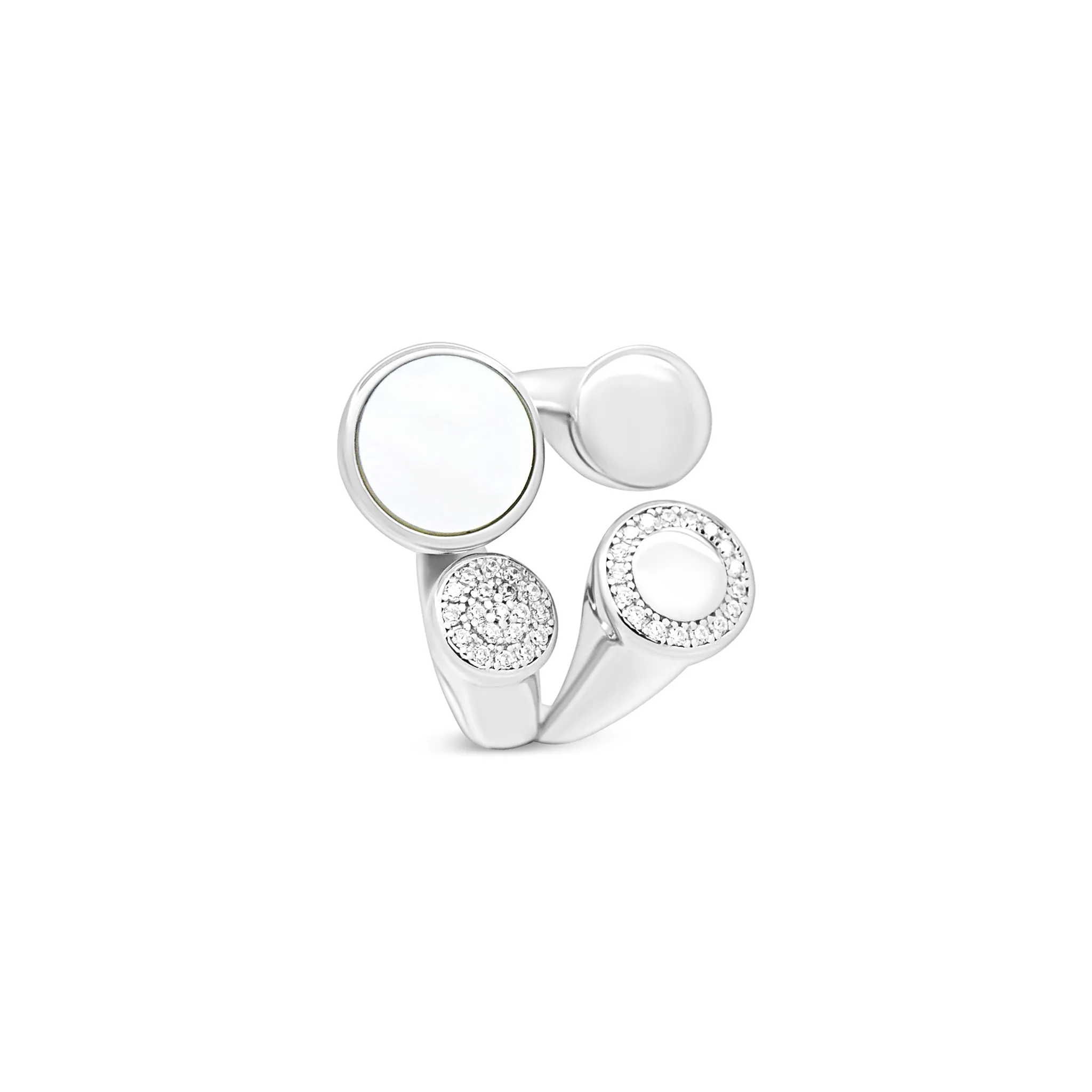 Contemporary Circles Ring