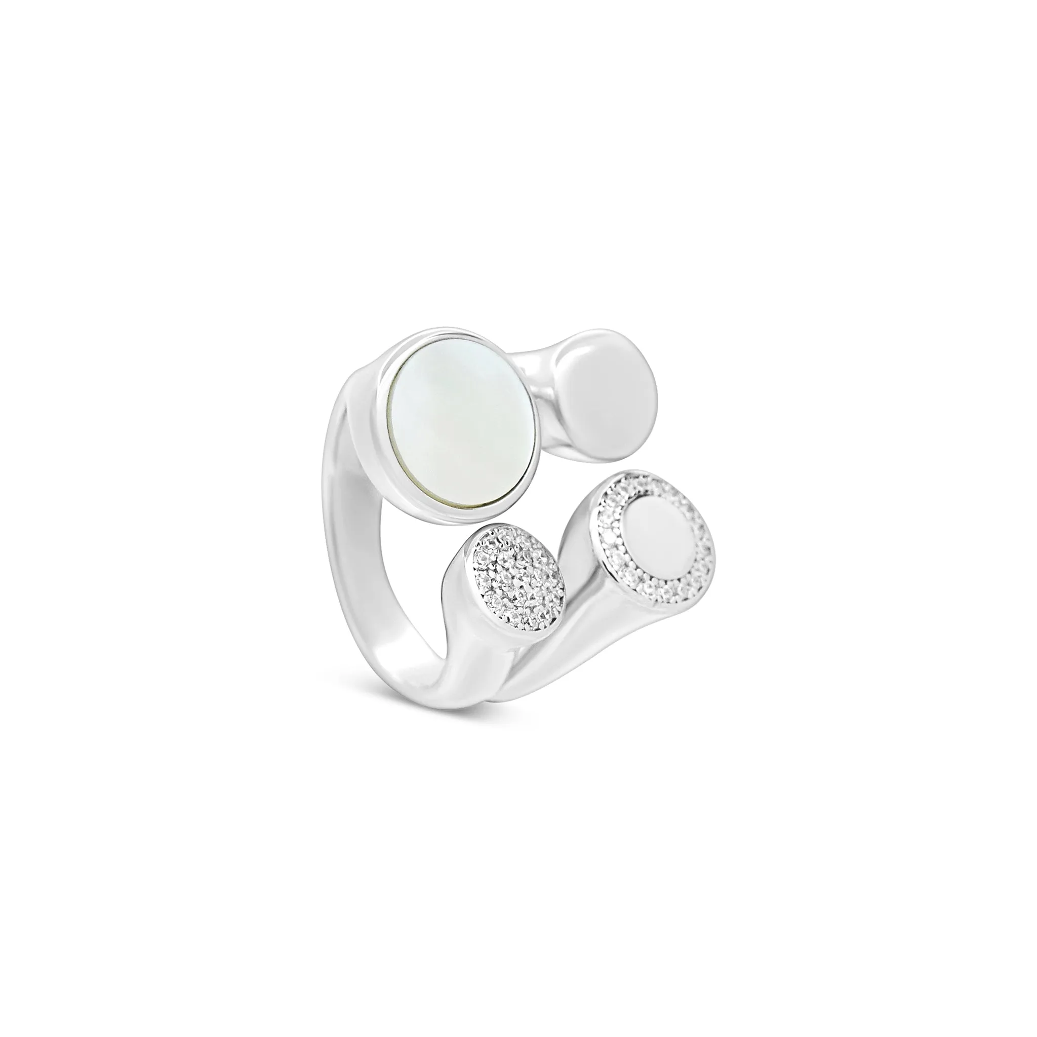 Contemporary Circles Ring