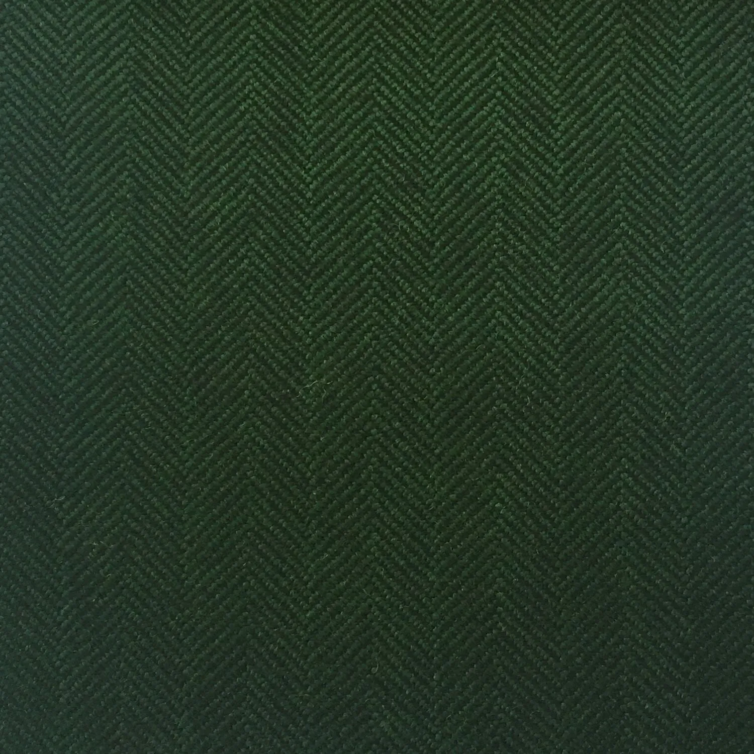 Dark Green Herringbone Country Tweed Jacketing