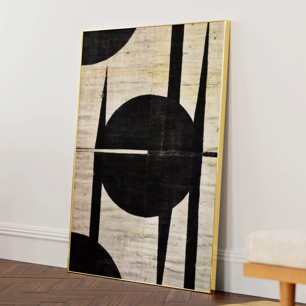 Fixed Circle Abstract Painting