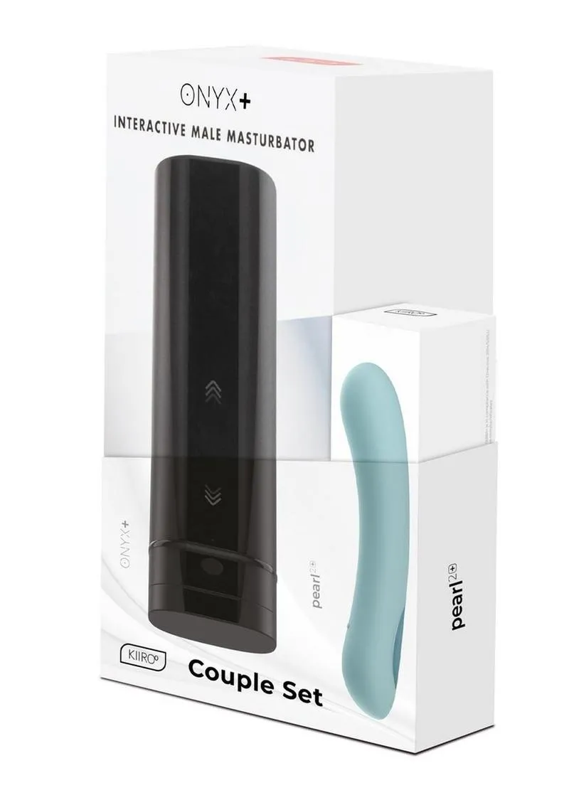 Kiiroo Onyx  and Pearl2  Couple Set Masturbator and Vibrator