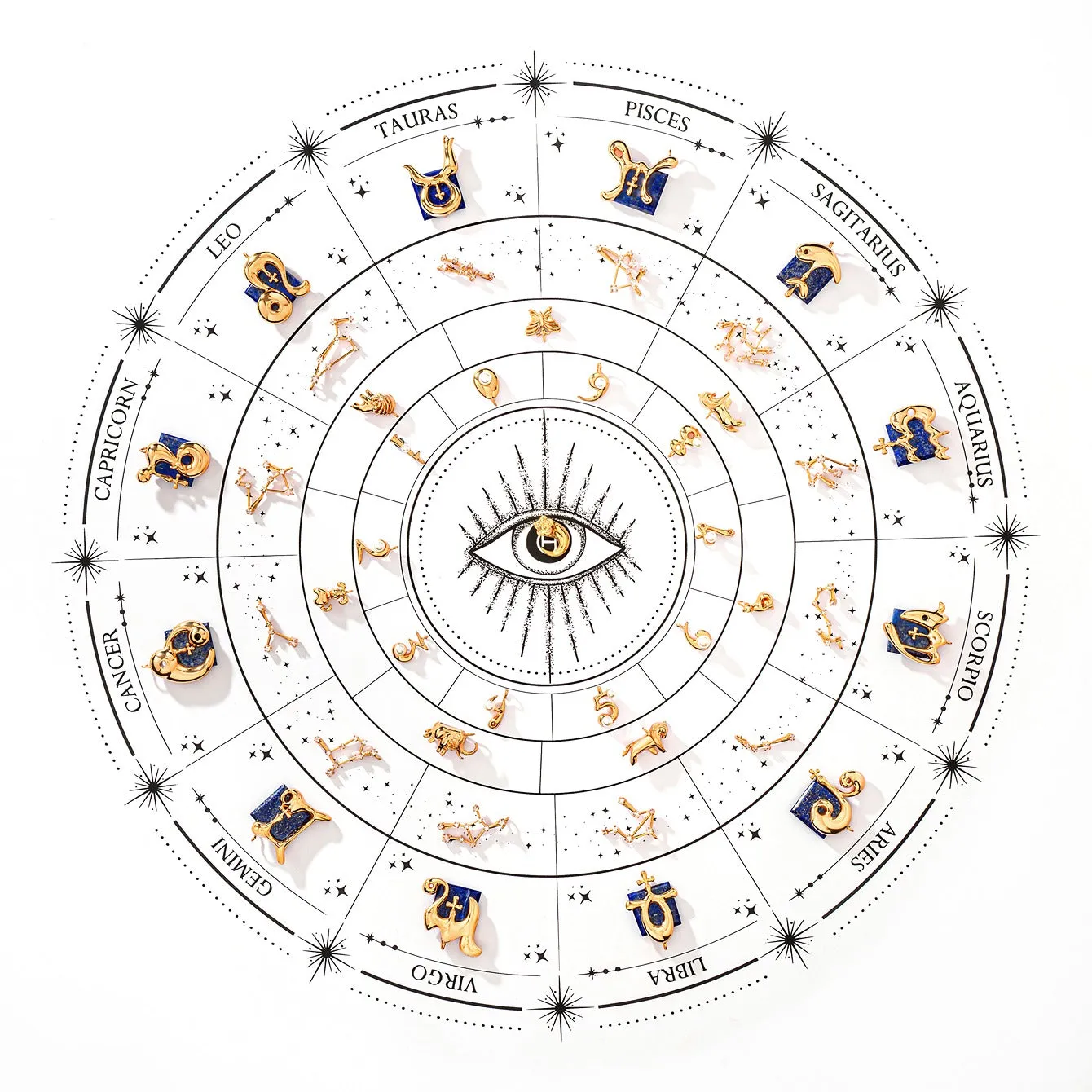 Libra Zodiac Pendant