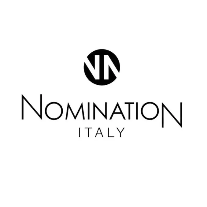 NOMINATION Link Gold with Red Coral Heart